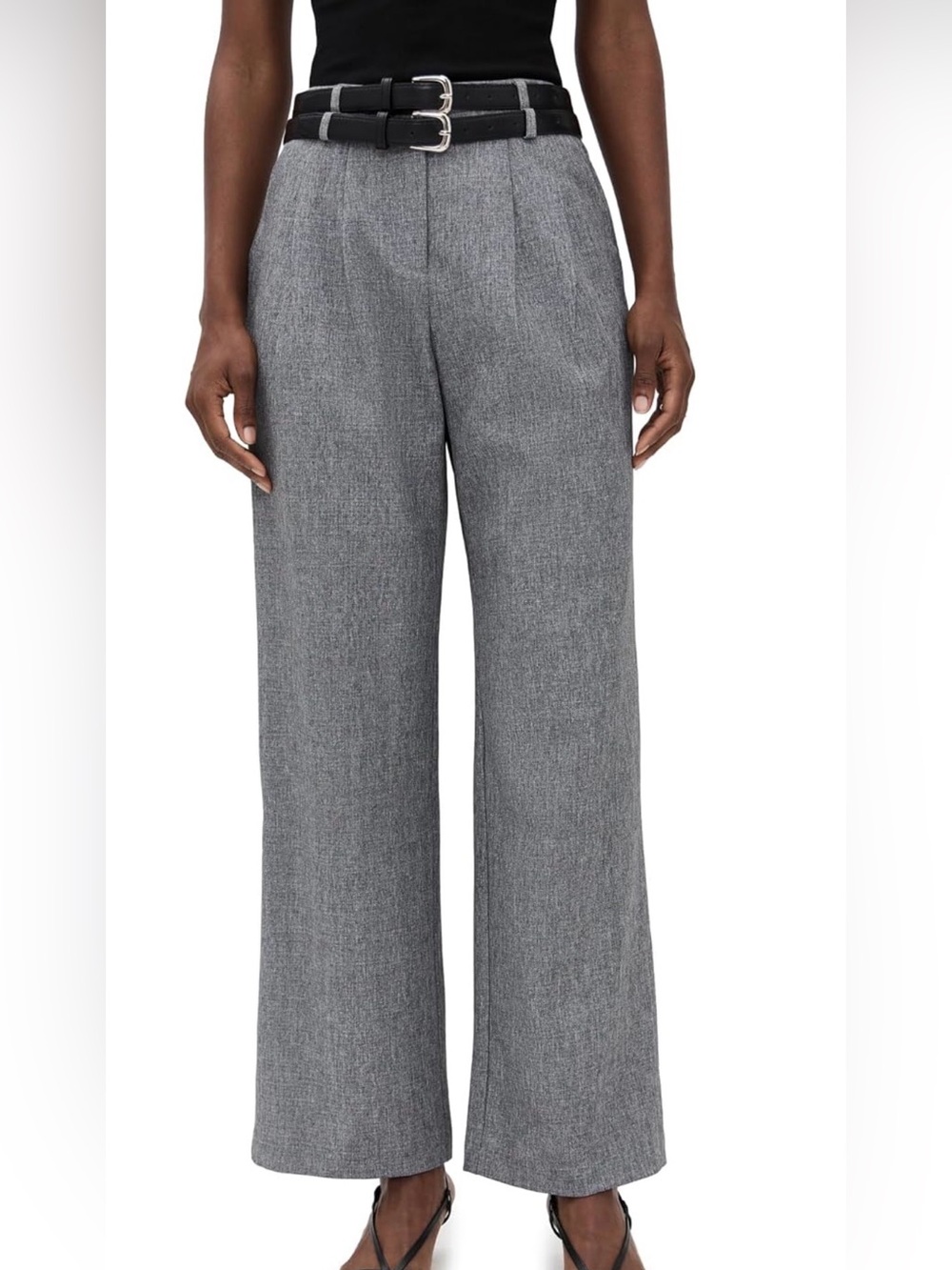 4th Reckless Women’s Mira trousers with doble belt